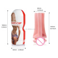 Wholesale Mini Handheld Body-Safe Adult Artificial Vagina Masturbator Perfect Pocket Pussy Masturbation Cup Sex Toys For Man